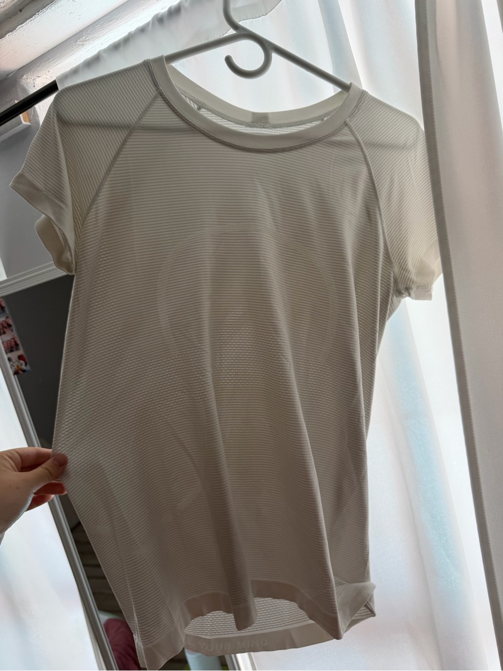 lululemon athletica Cream Short-Sleeve Lightweight Tee